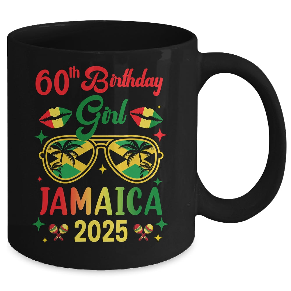 60th Birthday Girl Jamaica Vacation Party Outfit 2025 Mug | siriusteestore