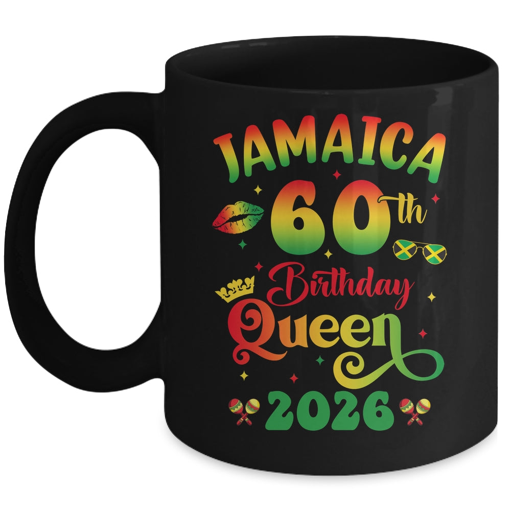 60th Birthday Queen Jamaica Girl Matching Party 2026 Mug | siriusteestore