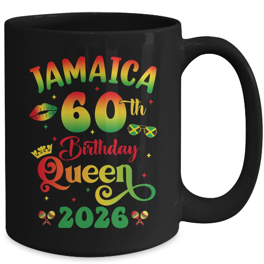 60th Birthday Queen Jamaica Girl Matching Party 2026 Mug | siriusteestore