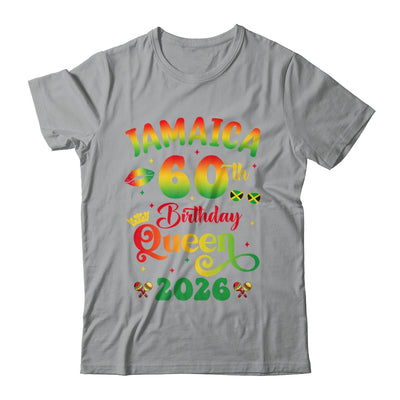 60th Birthday Queen Jamaica Girl Matching Party 2026 Shirt & Tank Top | siriusteestore