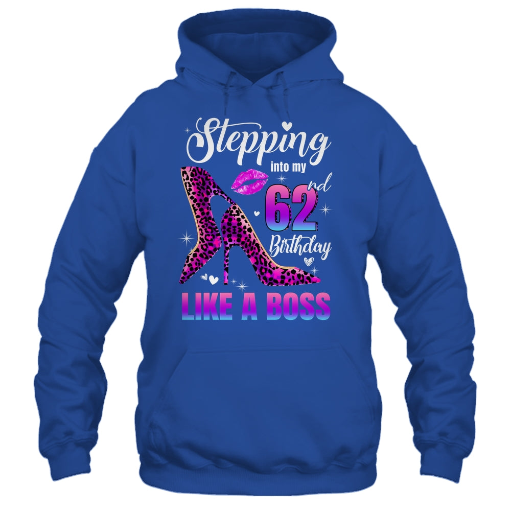 62 And Fabulous High Heels Stepping Into My 62nd Birthday Shirt & Tank Top | siriusteestore