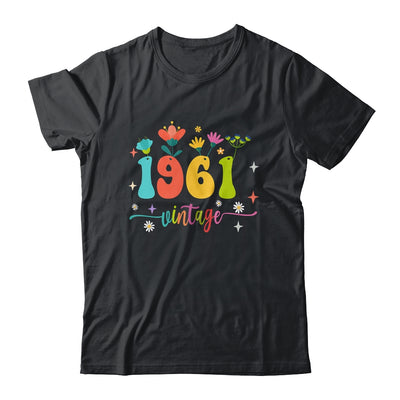 62 Years Old Vintage 1961 62nd Birthday Tee Wildflower Shirt & Tank Top | siriusteestore