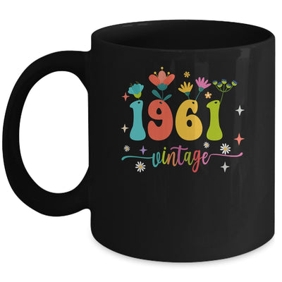 62 Years Old Vintage 1961 62nd Birthday Tee Wildflower Mug | siriusteestore