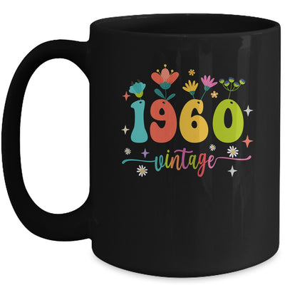 63 Years Old Vintage 1960 63rd Birthday Tee Wildflower Mug | siriusteestore