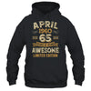 65 Years Awesome Vintage April 1960 65th Birthday Shirt & Hoodie | siriusteestore
