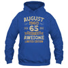 65 Years Awesome Vintage August 1960 65th Birthday Shirt & Hoodie | siriusteestore