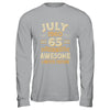 65 Years Awesome Vintage July 1960 65th Birthday Shirt & Hoodie | siriusteestore