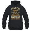 65 Years Awesome Vintage March 1960 65th Birthday Shirt & Hoodie | siriusteestore