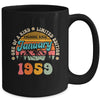 65 Years Old Awesome Since January 1959 65th Birthday Groovy Mug | siriusteestore