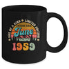 65 Years Old Awesome Since June 1959 65th Birthday Groovy Mug | siriusteestore