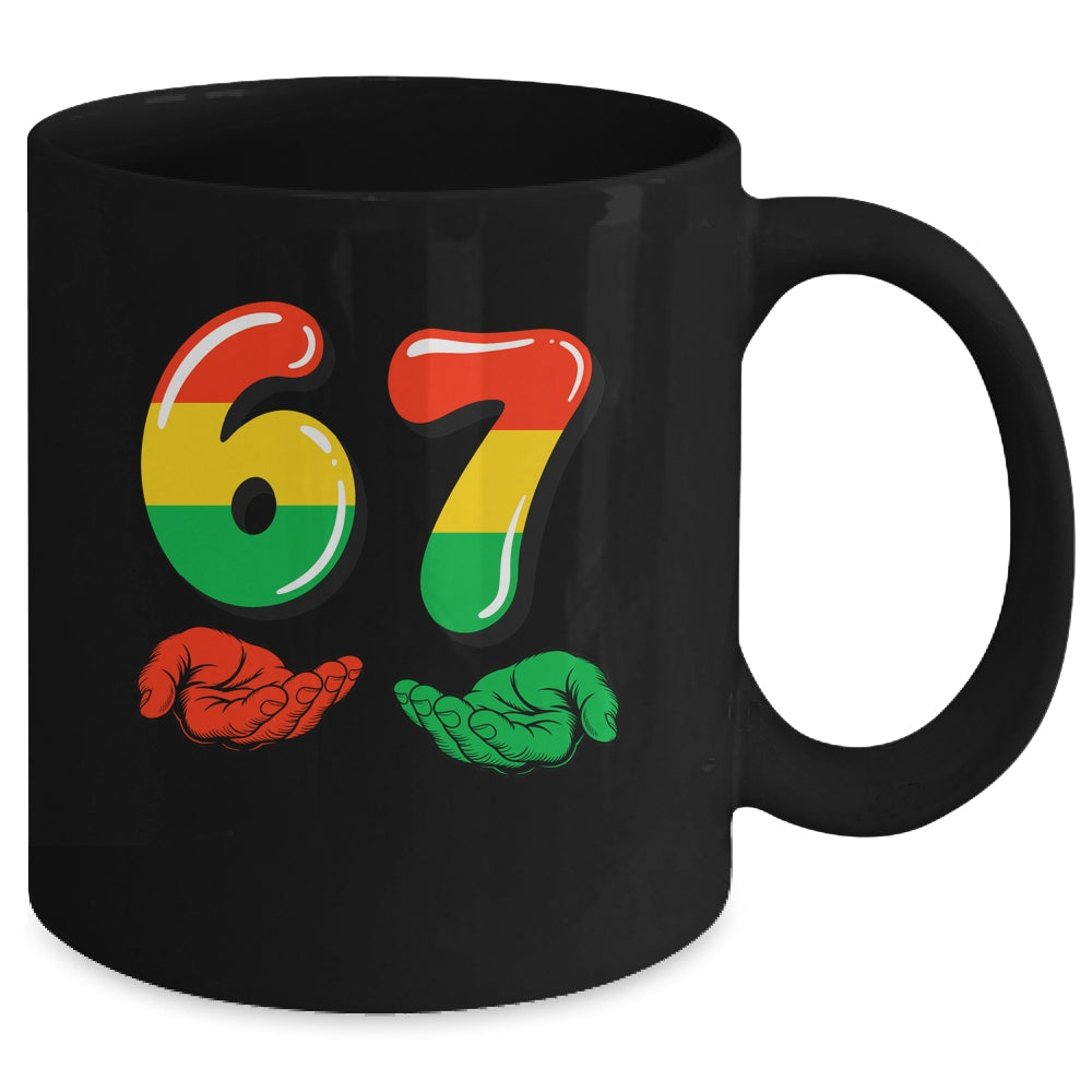 67 Black History Month Funny Six Seven Meme Bruh African Mug | siriusteestore