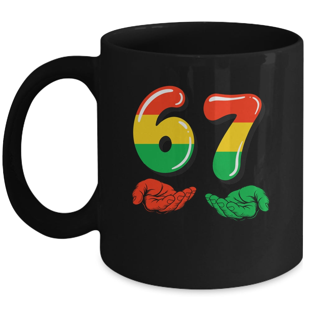 67 Black History Month Funny Six Seven Meme Bruh African Mug | siriusteestore