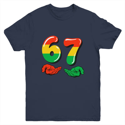 67 Black History Month Funny Six Seven Meme Bruh African Youth Shirt | siriusteestore