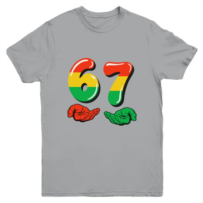 67 Black History Month Funny Six Seven Meme Bruh African Youth Shirt | siriusteestore