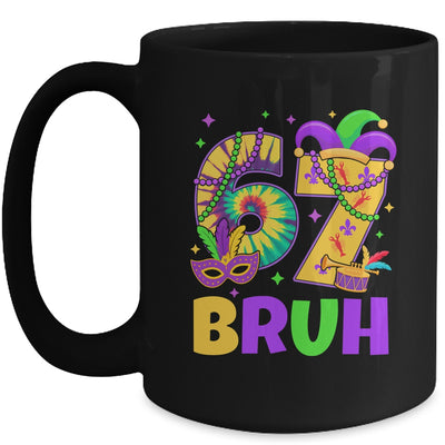 67 Bruh Mardi Gras Funny Carnival Six Seven 67 Meme Boy Mug | siriusteestore