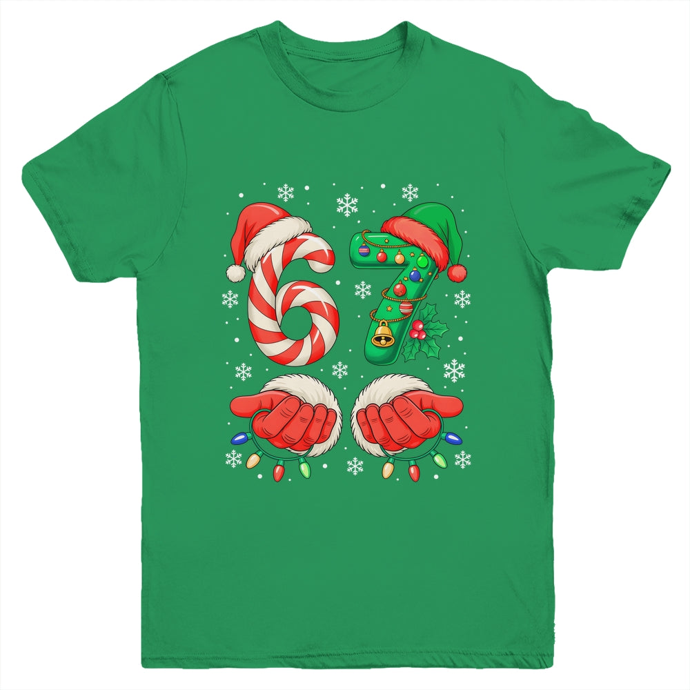 67 Christmas 6 7 Meme Six Seven Holiday Gen Alpha Slang Youth Shirt | siriusteestore