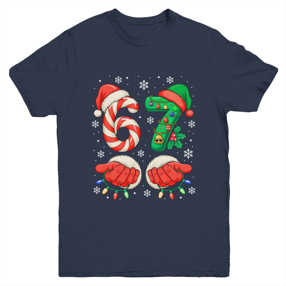 67 Christmas 6 7 Meme Six Seven Holiday Gen Alpha Slang Youth Shirt | siriusteestore