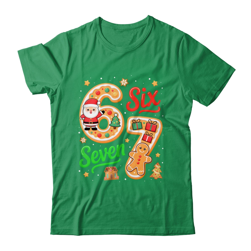 67 Christmas Meme Saying 6 7 Six Seven Meme Costume Xmas Shirt & Sweatshirt | siriusteestore
