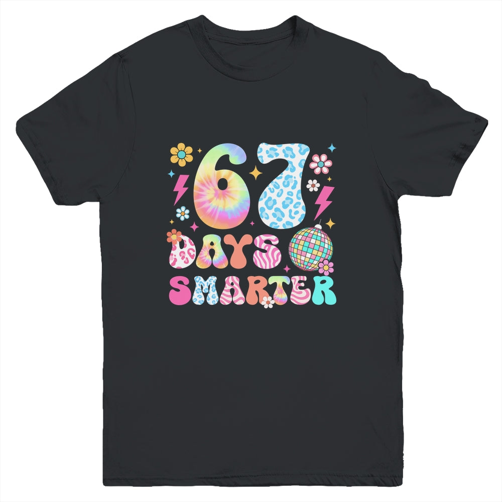 67 Days Smarter Six Seven Meme 67 Days School Teacher Girl Youth Shirt | siriusteestore
