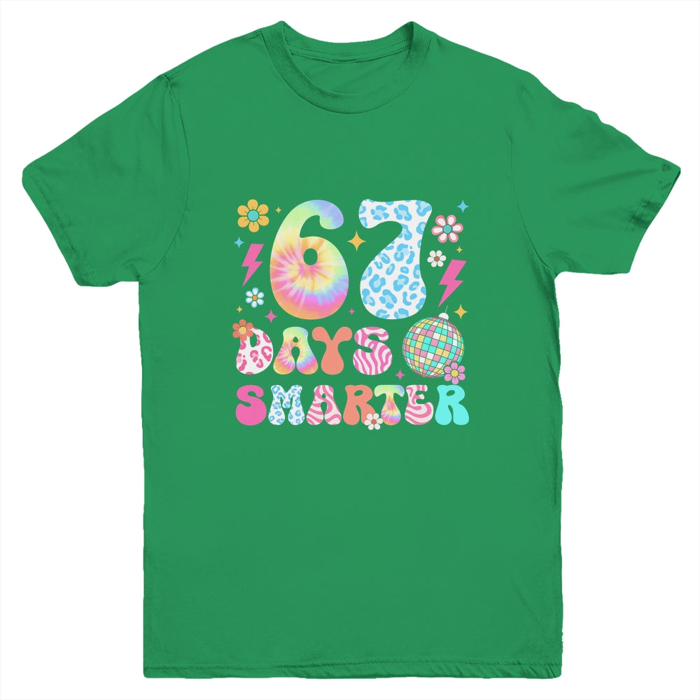 67 Days Smarter Six Seven Meme 67 Days School Teacher Girl Youth Shirt | siriusteestore