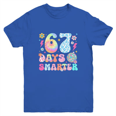 67 Days Smarter Six Seven Meme 67 Days School Teacher Girl Youth Shirt | siriusteestore