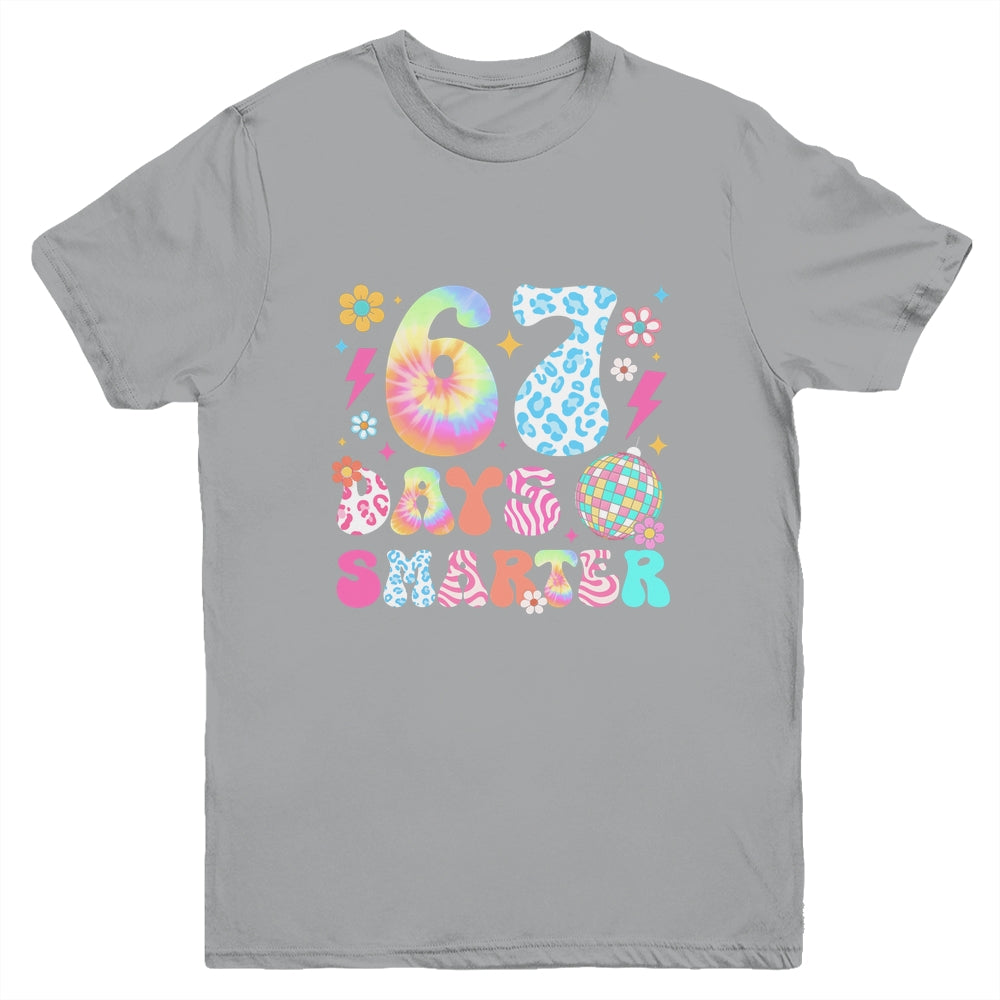 67 Days Smarter Six Seven Meme 67 Days School Teacher Girl Youth Shirt | siriusteestore