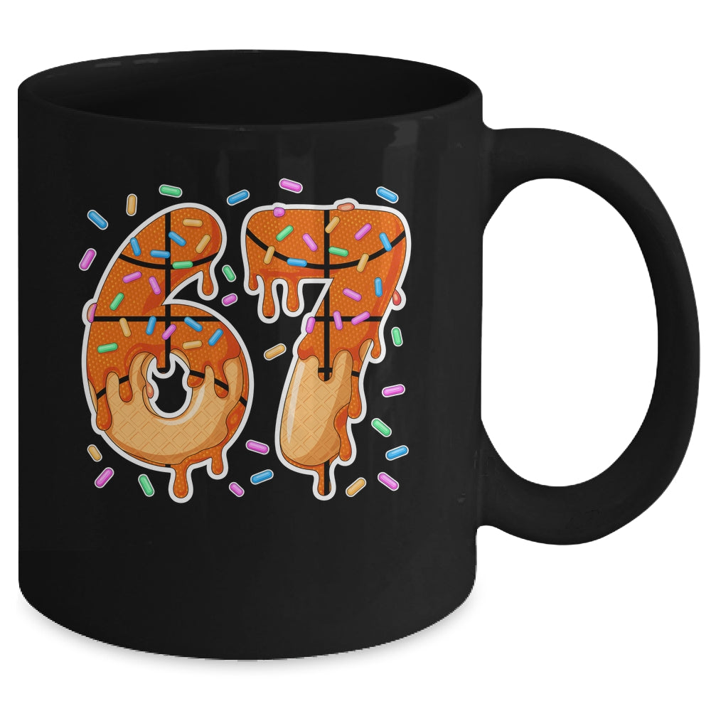 67 Ice Cream Drip Basketball Teens Boys Slang Six Seven Meme Mug | siriusteestore