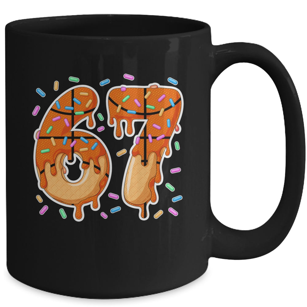 67 Ice Cream Drip Basketball Teens Boys Slang Six Seven Meme Mug | siriusteestore