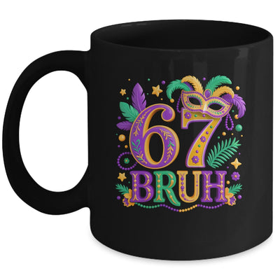 67 Mardi Gras Six Seven Meme Carnival Festive Boys Kids Mug | siriusteestore