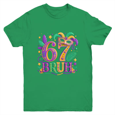 67 Mardi Gras Six Seven Meme Carnival Festive Boys Kids Youth Shirt | siriusteestore