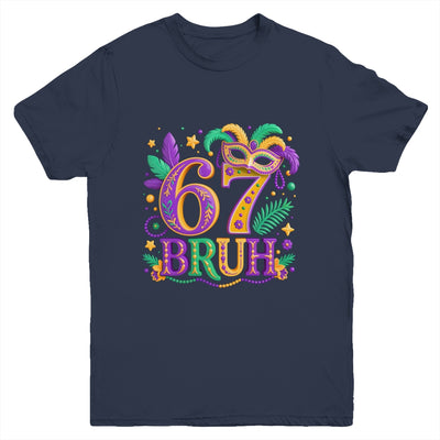 67 Mardi Gras Six Seven Meme Carnival Festive Boys Kids Youth Shirt | siriusteestore