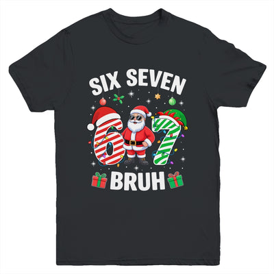 67 Six Seven BRUH Christmas 6 7 Meme Boy Girl Gen Alpha Youth Shirt | siriusteestore