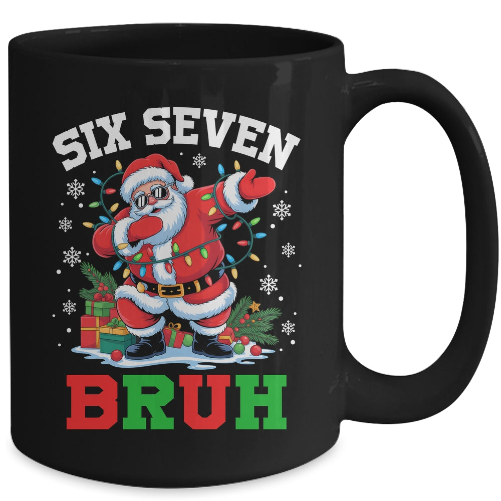 67 Six Seven BRUH Funny Christmas 6 7 Meme Men Women Mug | siriusteestore