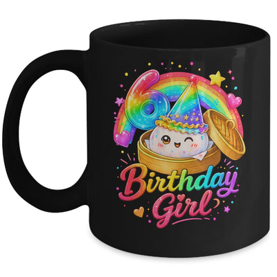6Th Birthday Girl Dumpling Kawaii Pastel Anime 6 Years Old Mug | siriusteestore