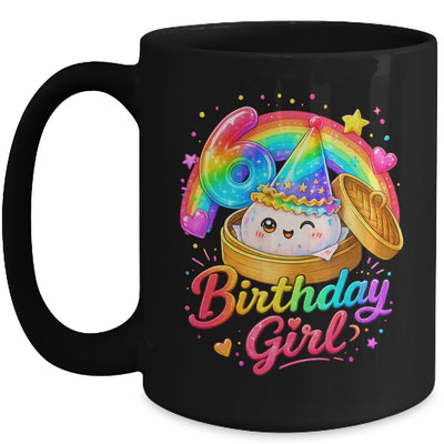 6Th Birthday Girl Dumpling Kawaii Pastel Anime 6 Years Old Mug | siriusteestore