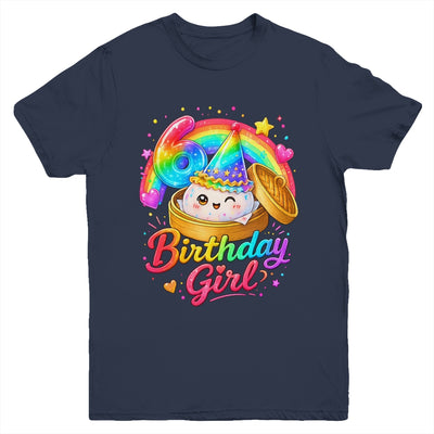 6Th Birthday Girl Dumpling Kawaii Pastel Anime 6 Years Old Youth Shirt | siriusteestore