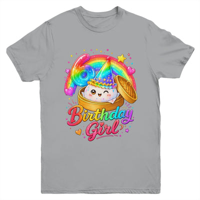 6Th Birthday Girl Dumpling Kawaii Pastel Anime 6 Years Old Youth Shirt | siriusteestore