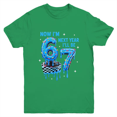 6th Birthday Boy Checkered Drip Im 6 Year Old Next Be 7 Youth Shirt | siriusteestore