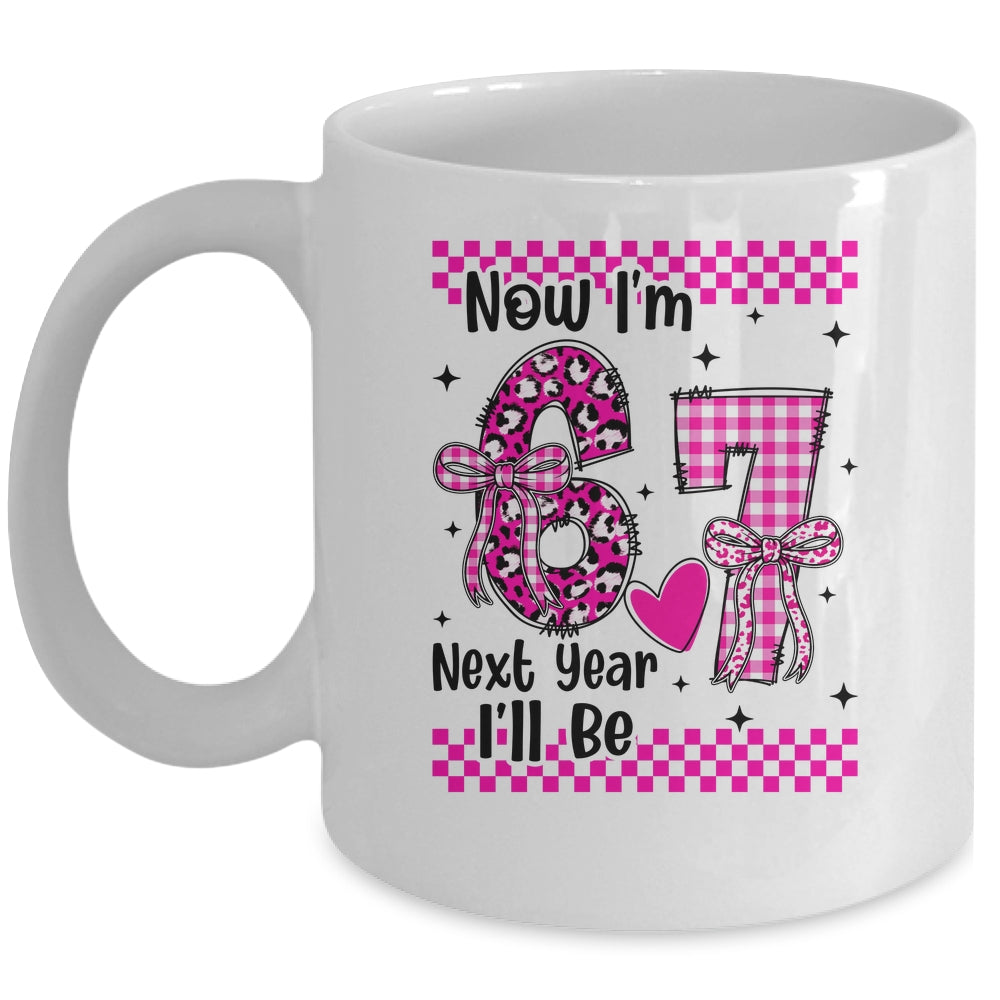 6th Birthday Girl Outfit Im 6 Year Old Birthday Next Be 7 Mug | siriusteestore
