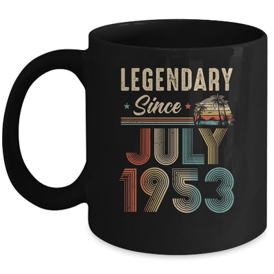 70 Years Old Legendary Since July 1953 70th Birthday Mug | siriusteestore
