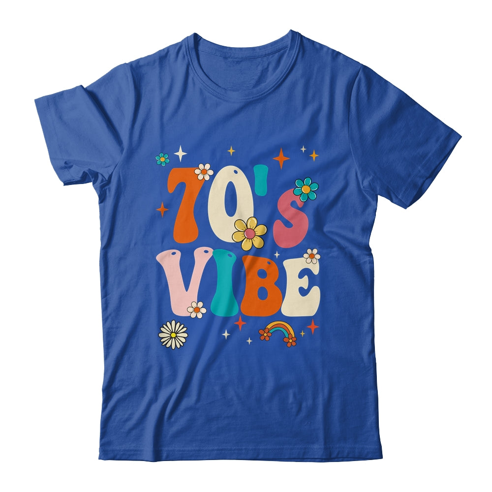 70's Vibe Costume 70s Party Outfit Groovy Hippie Peace Retro Shirt & Tank Top | siriusteestore