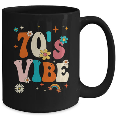70's Vibe Costume 70s Party Outfit Groovy Hippie Peace Retro Mug | siriusteestore