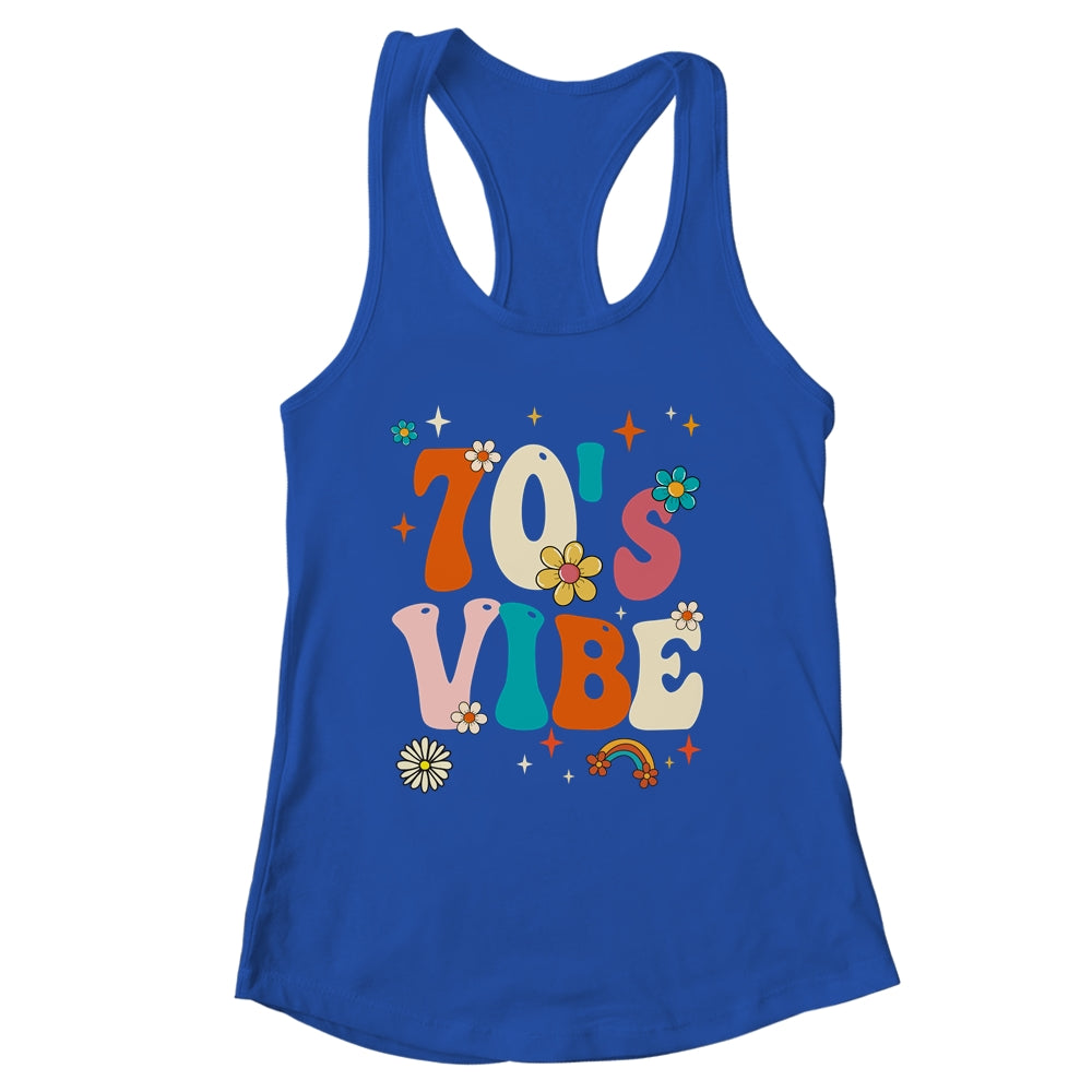 70's Vibe Costume 70s Party Outfit Groovy Hippie Peace Retro Shirt & Tank Top | siriusteestore