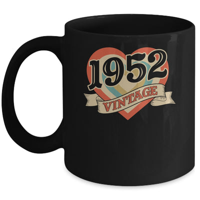 73rd Birthday Gifts Classic Retro Heart Vintage 1952 Mug | siriusteestore