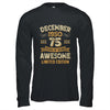 75 Years Awesome Vintage December 1950 75th Birthday Shirt & Hoodie | siriusteestore
