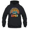 75 Years Old Awesome Since July 1949 75th Birthday Groovy Shirt & Tank Top | siriusteestore