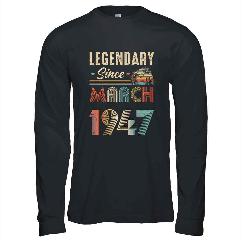 75 Years Old Legendary Since May 1948 75th Birthday Shirt & Hoodie | siriusteestore