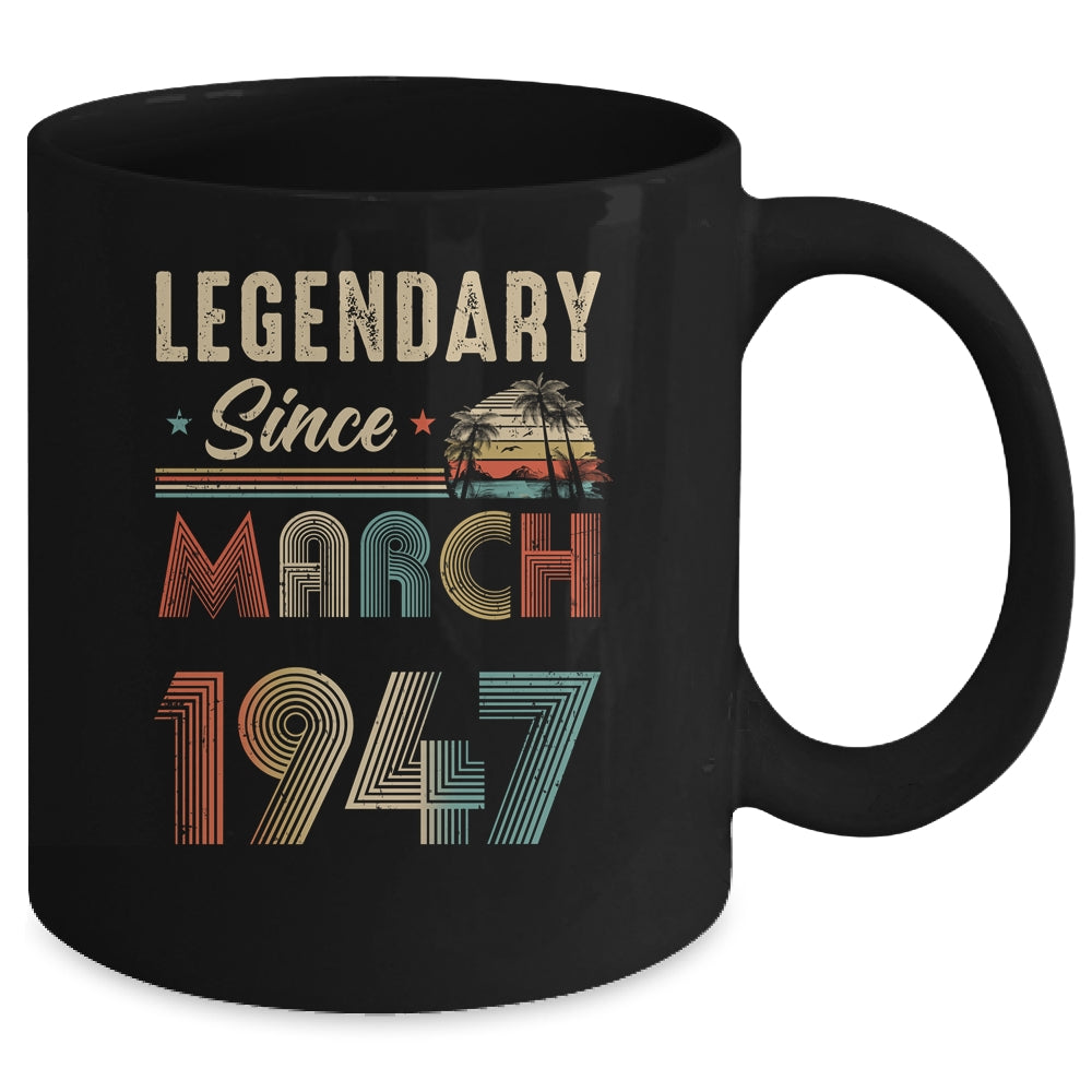 75 Years Old Legendary Since May 1948 75th Birthday Mug | siriusteestore