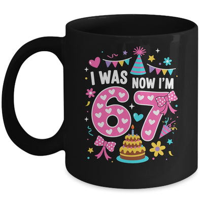7 Year Old Birthday I Was 6 Now I'm 7 67 Funny Kids Girls Mug | siriusteestore