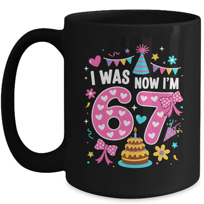 7 Year Old Birthday I Was 6 Now I'm 7 67 Funny Kids Girls Mug | siriusteestore